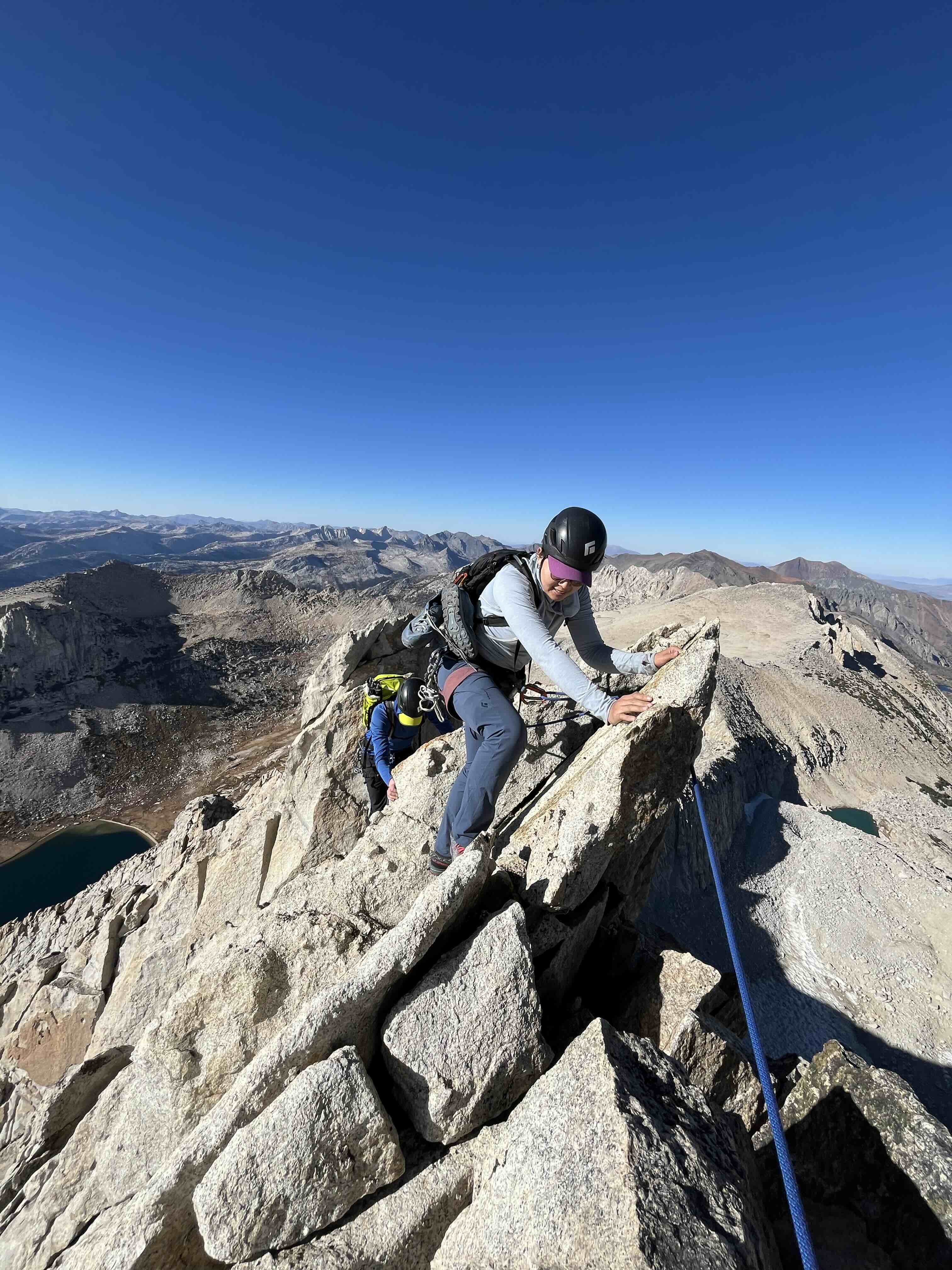 Ridge Traverse Mt Conness North Ridge Climbing